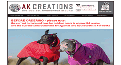 Desktop Screenshot of akcreations.co.uk